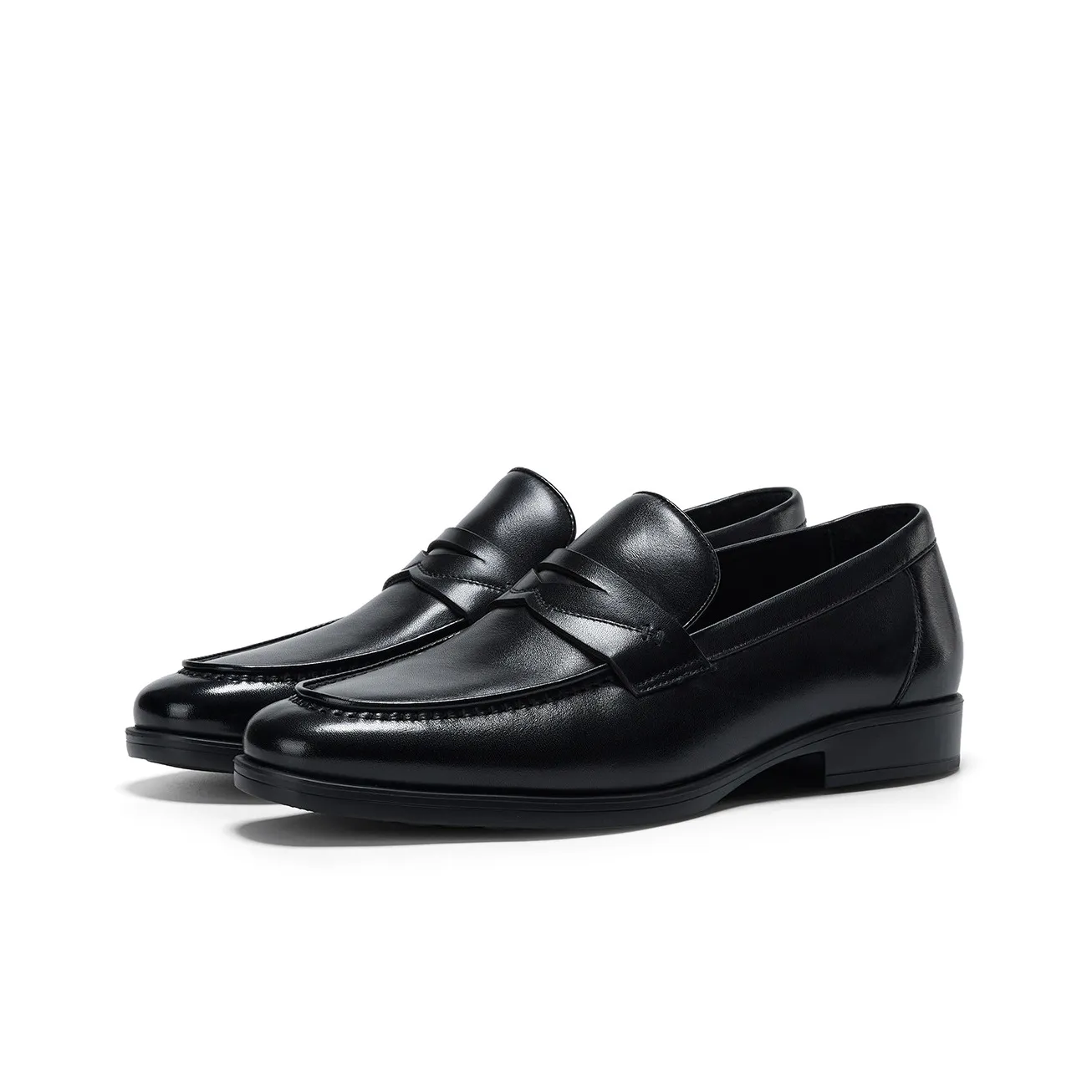 HALEBOSS Men's Casual Shoes Men's Low top Black/Brown