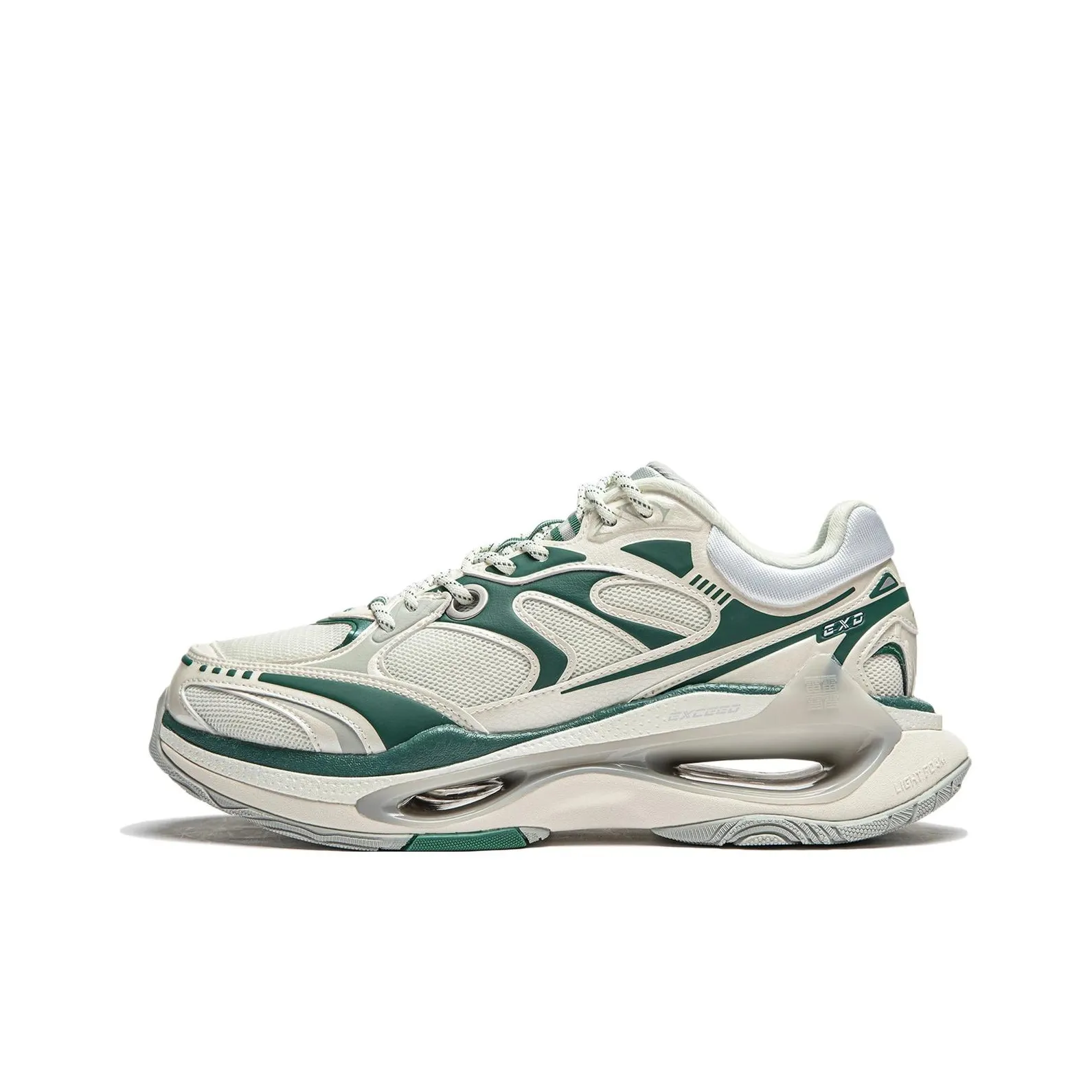 Подкладка Beyond Infinity противоскользящая устойчивая к истиранию низкий топ повседневная обувь мужская зеленая