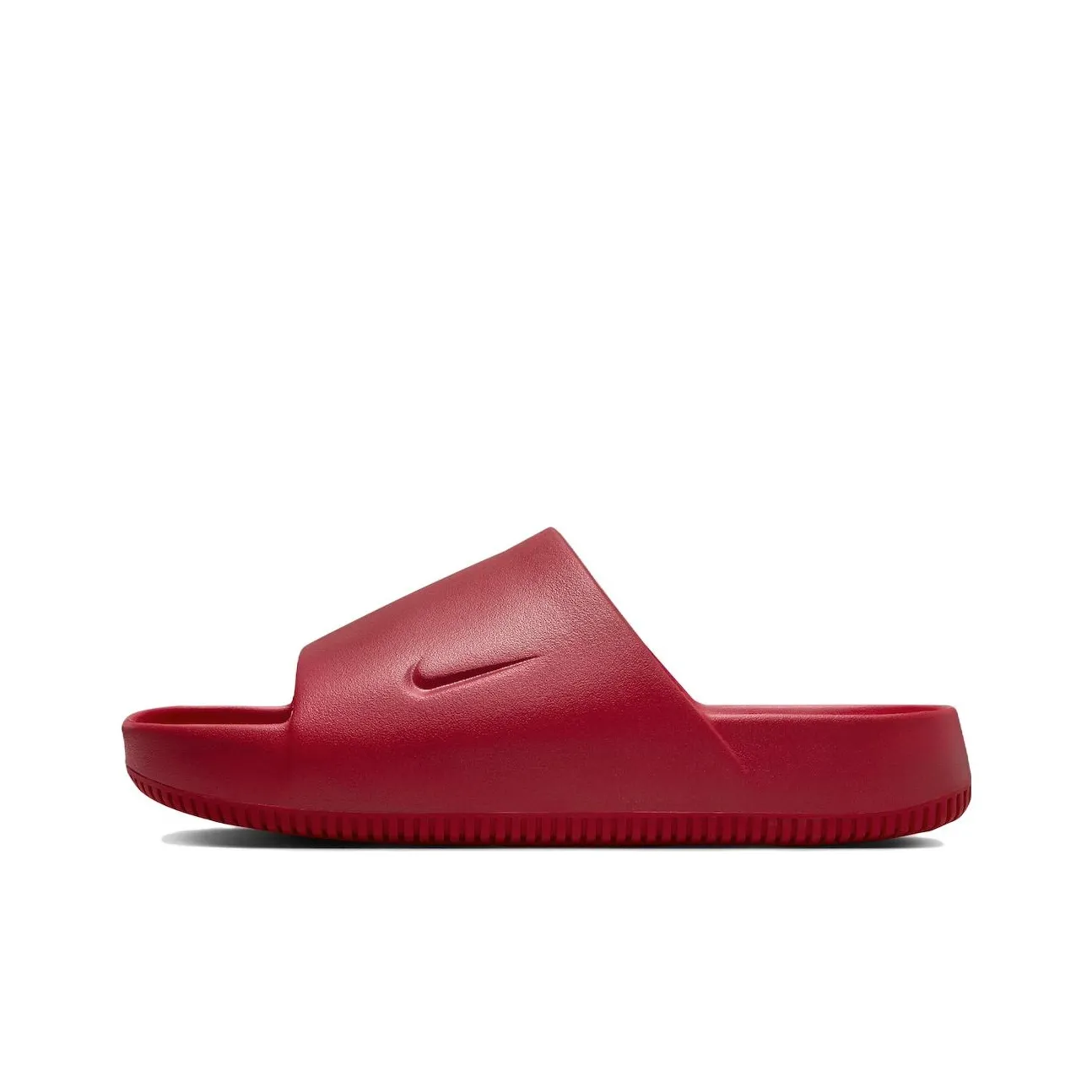 nike Calm Slide Slip-resistant Шлепанцы Унисекс Красный