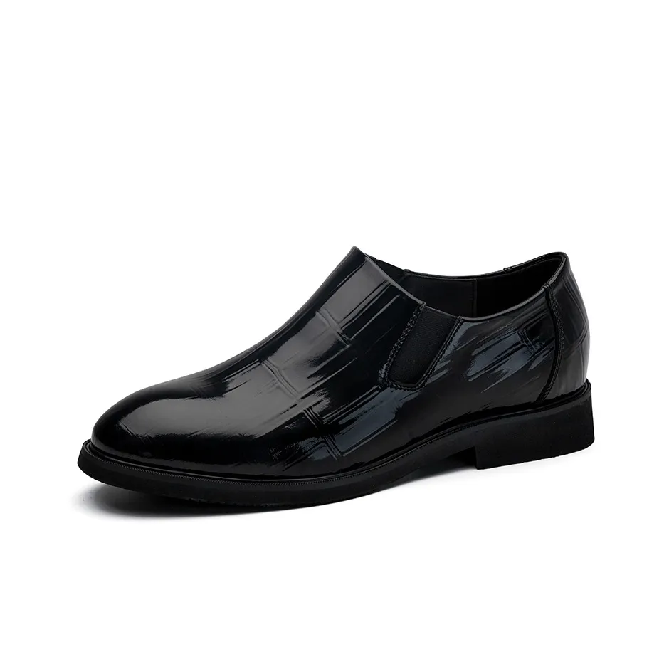 SULEGAO Dress Shoes Men's Black