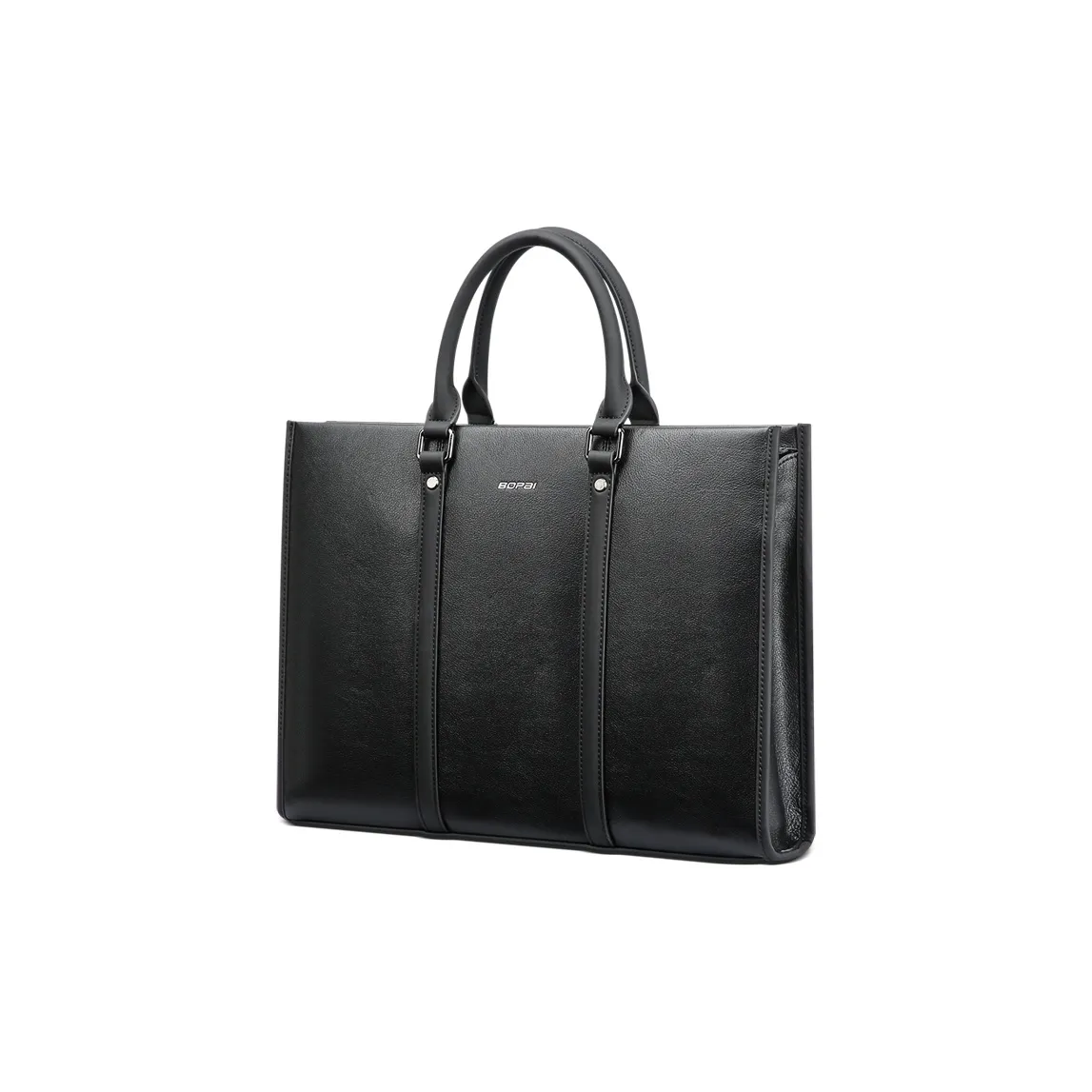 BOPAI Корова Кожа Доска Большой Мужской Черный