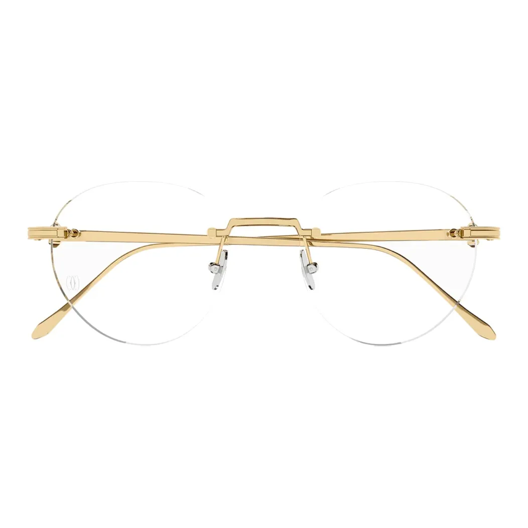 Cartier Round Frame Glasses