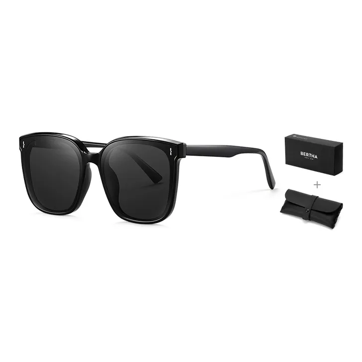 BERTHA Sunglasses Unisex Classic Black
