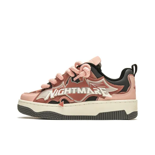 Youthloser Кроссовки для скейтбординга Low Top Серо-розовые Унисекс