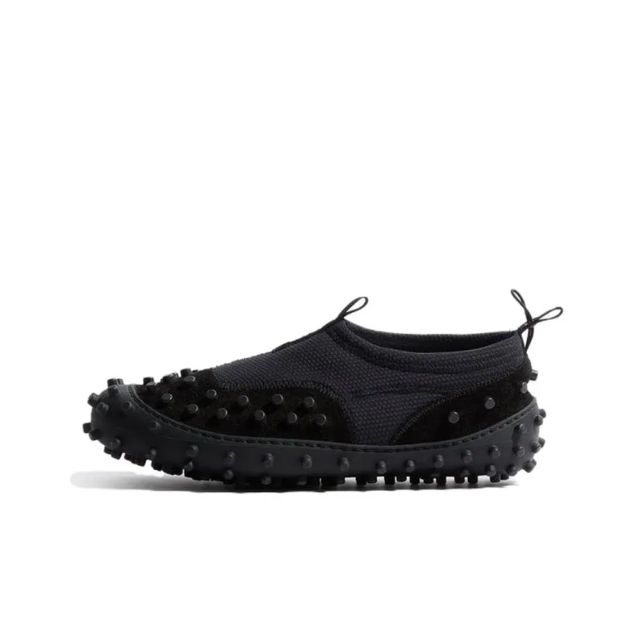 Sunnei 1000Chiodi Stud-embellished Leather Sneakers