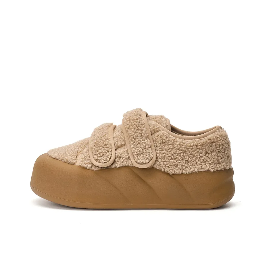 Joy&Mario Height Increasing Thermal Low Top Casual Shoes Women's