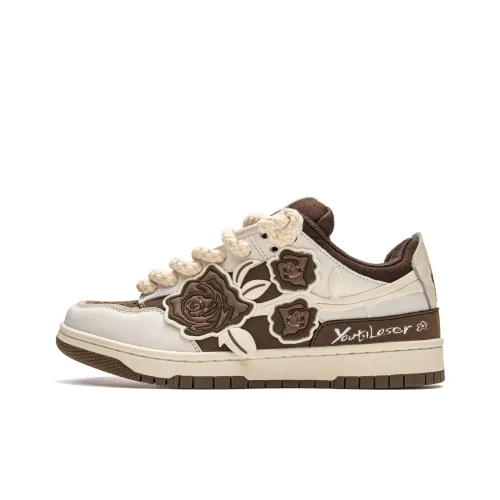 Youthloser Кроссовки для скейтбординга Low Top Коричневый Унисекс