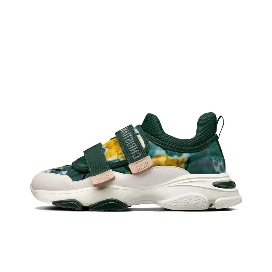 DIOR D Wander Low Top Casual Shoes Women's Pine Green