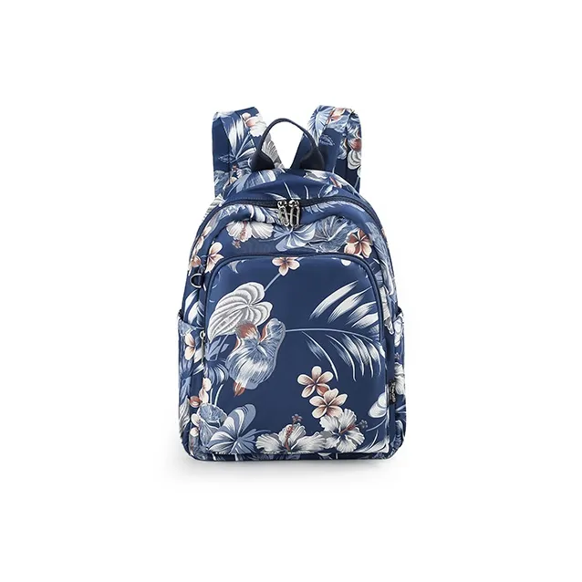 FIDO DIDO Fabric Casual Backpack Women's Azalea Flower