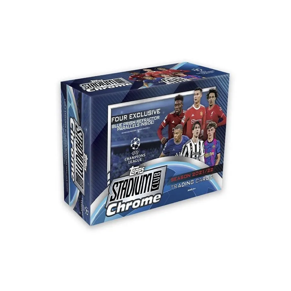 Topps Chrome Euro Cup 2021 22 Arena Mega Box, Soccer Star Cards Sports Cards