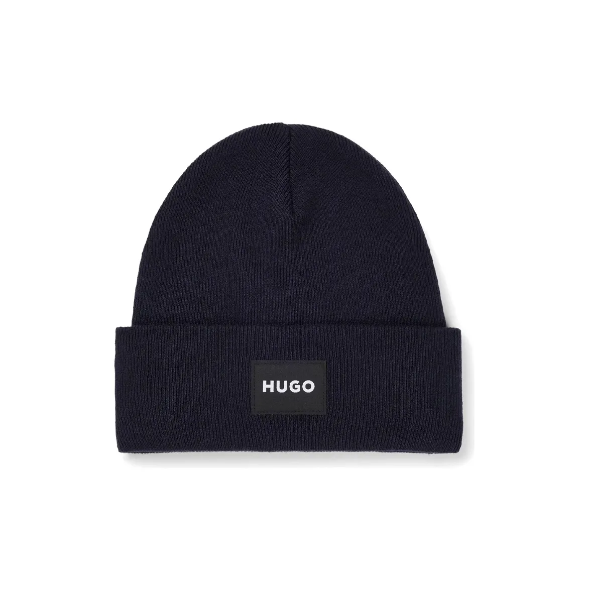 Hugo Boss Cotton Beanies Men's Black