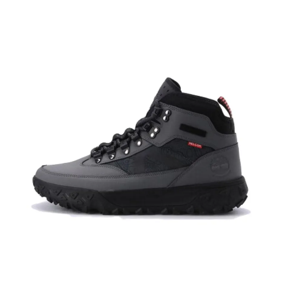 Timberland Greenstride Motion 6 Mid Fabric And Leather Waterproof Theres Boots 'Grey'