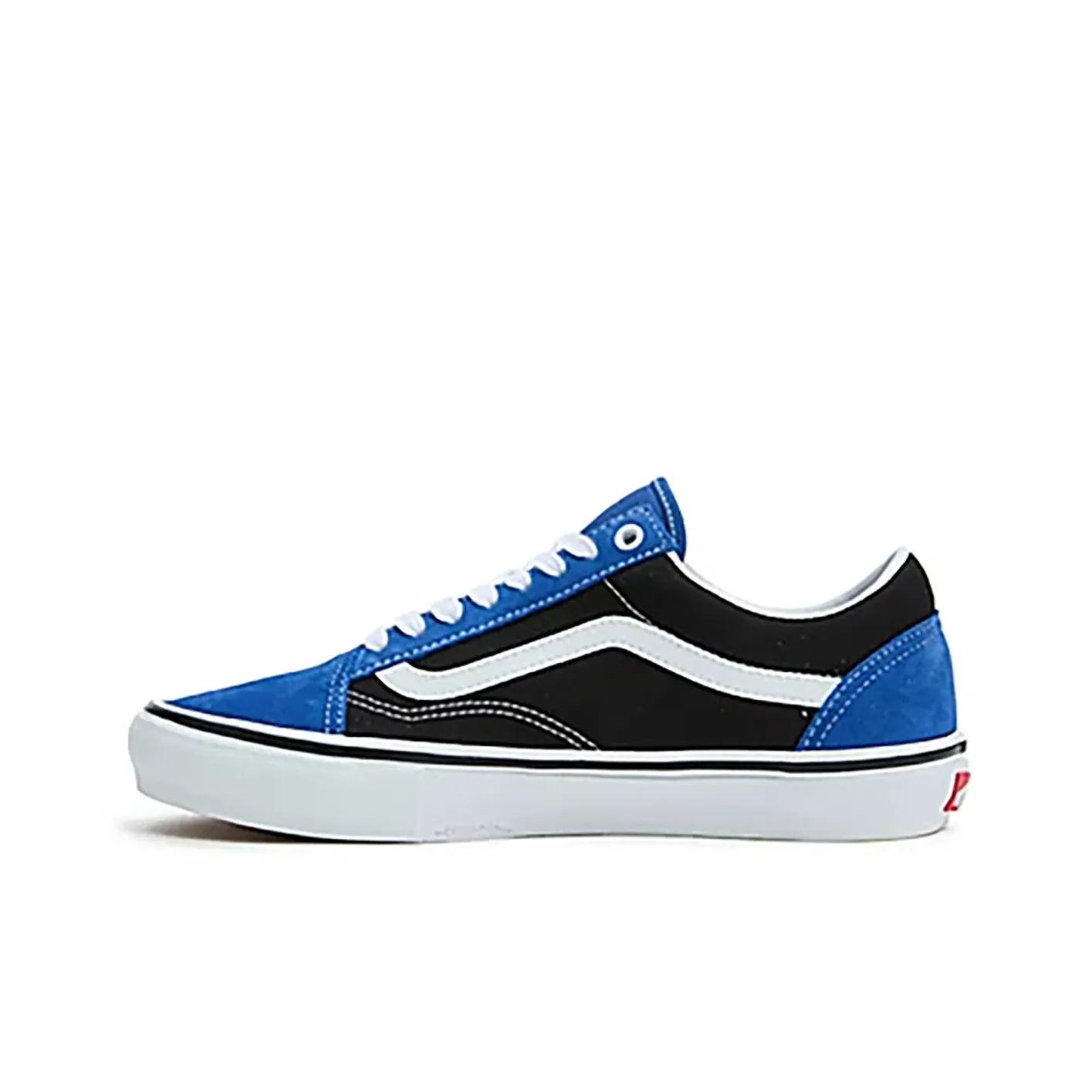 VANS Skate Old Skool Износостойкий и Легкий Низкий Топ Кроссовки для скейтбординга Унисекс Черный Синий