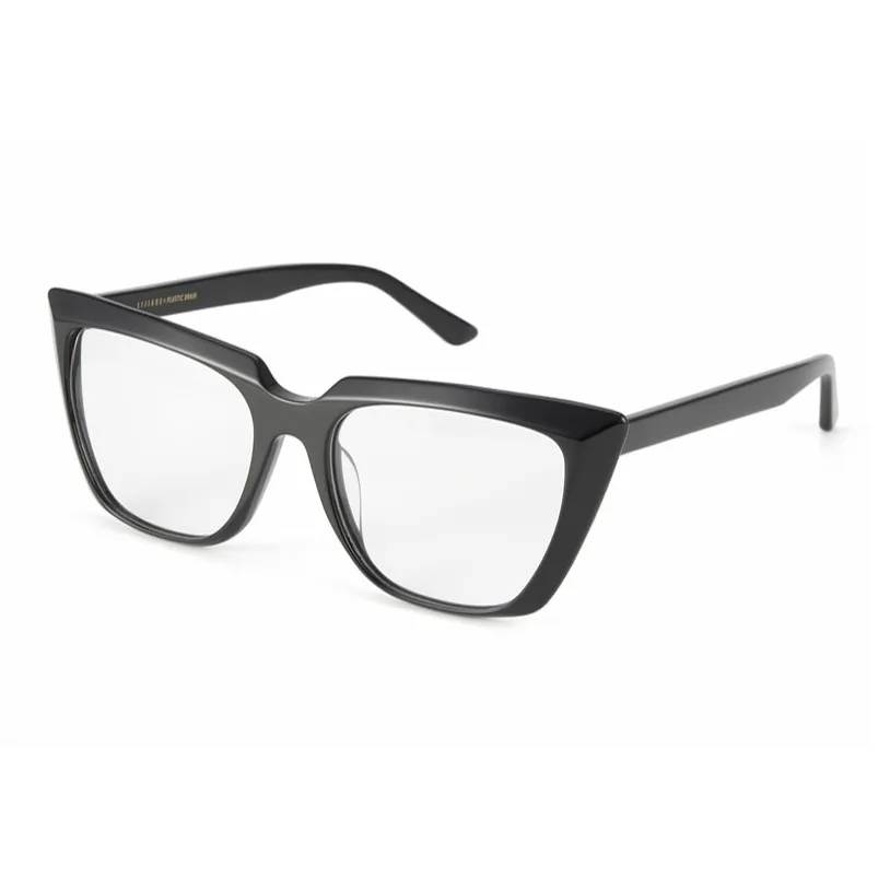 PLASTIC BRAIN Plate Frame Sunglasses Unisex
