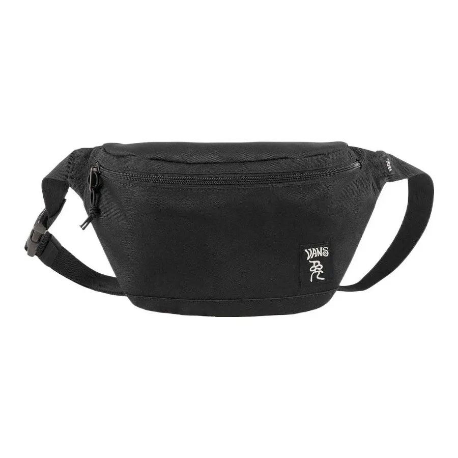 Vans Год кролика Китайский зодиак Коллаборация Полиэстер Бананка Сумка через плечо Маленький Унисекс Черный