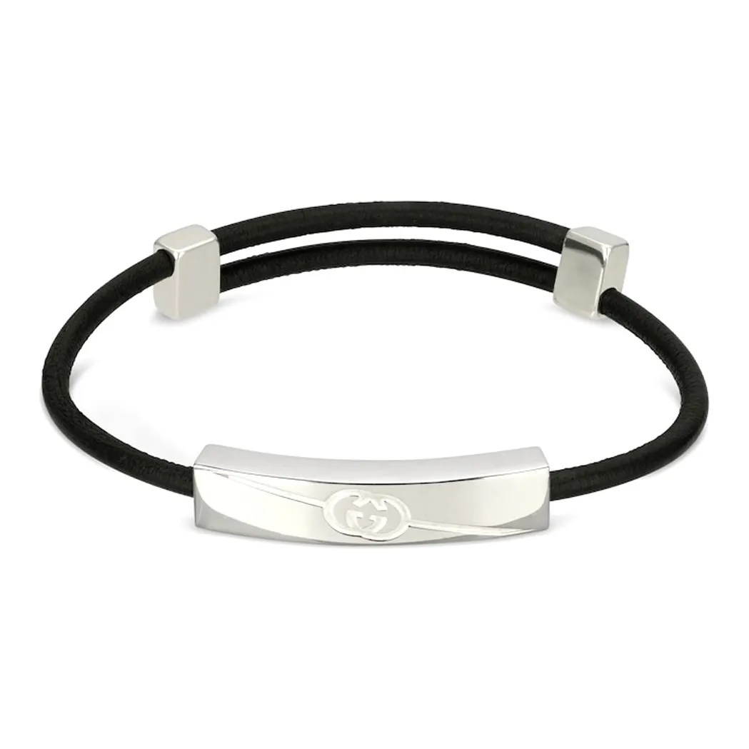 GUCCI Diagonal Interlocking G Bracelet