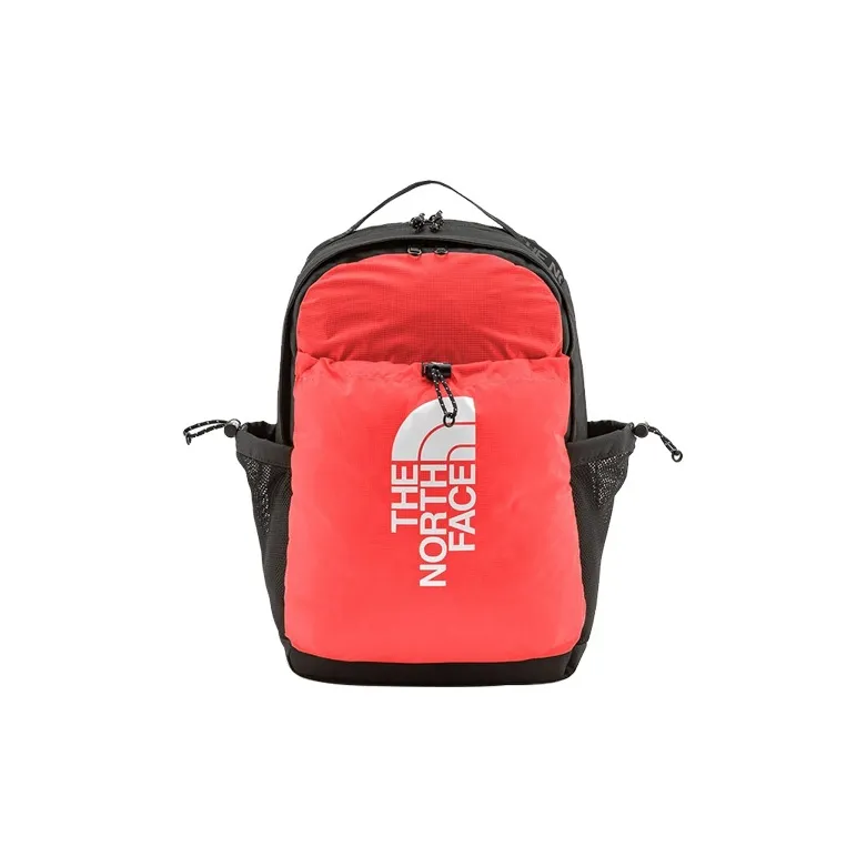 THE NORTH FACE 19L Backpack Outdoor Bag Recycled Polyester Orange & Black Unisex