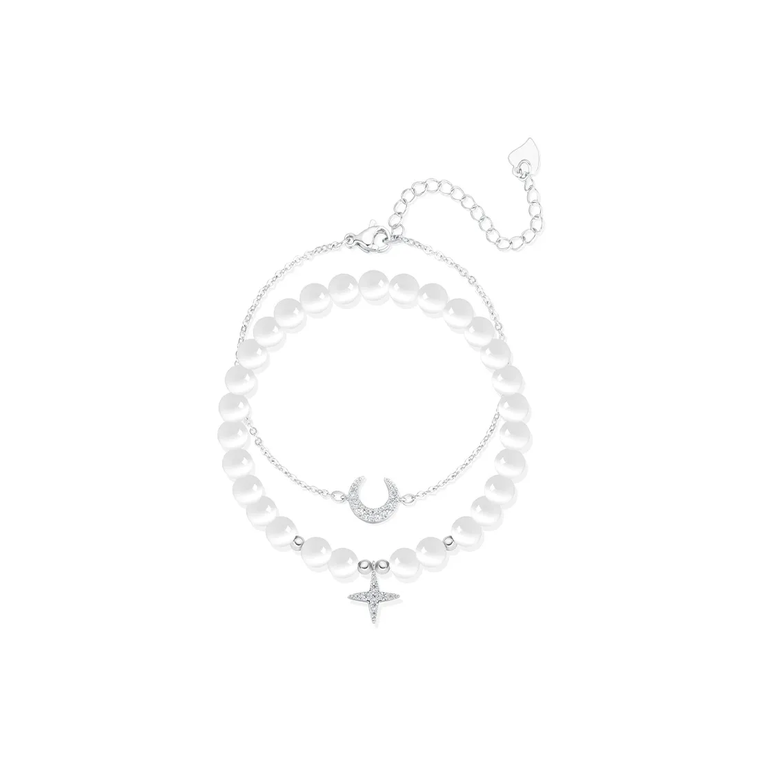 FROMLOVER Alloy Synthetic Cubic Zirconia Bracelets Women's