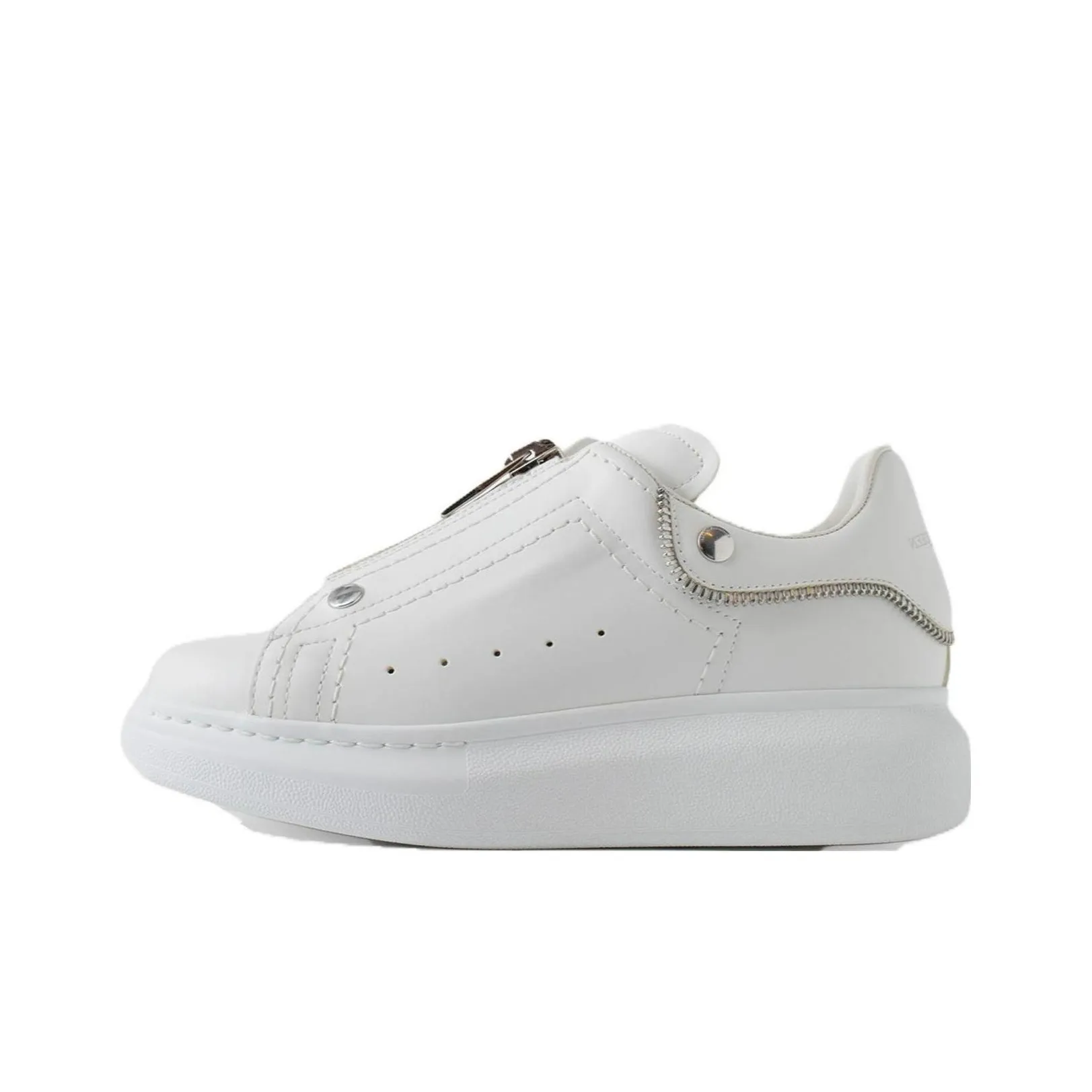 Alexander McQueen Oversized Zip Up Sneakers Women's