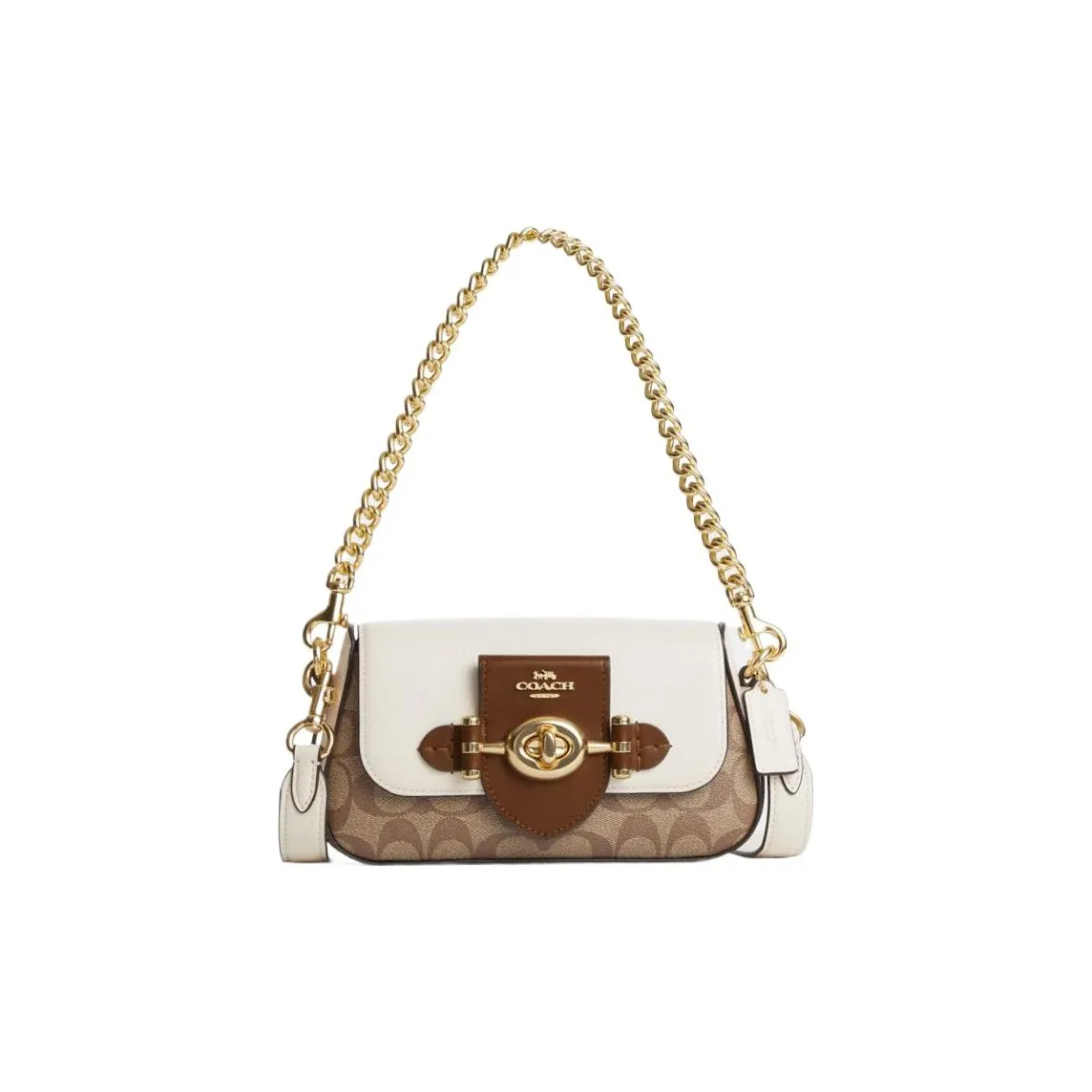 COACH Brie Cow Leather Handbag, Shoulder Bag, Crossbody Bag Trumpets Women's