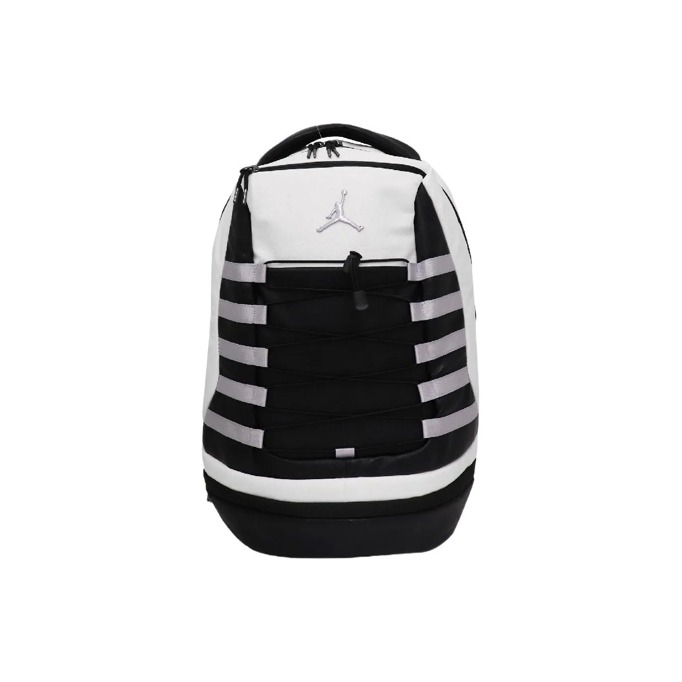 Jordan Polyester Laptop Backpack Large Size Unisex Black White
