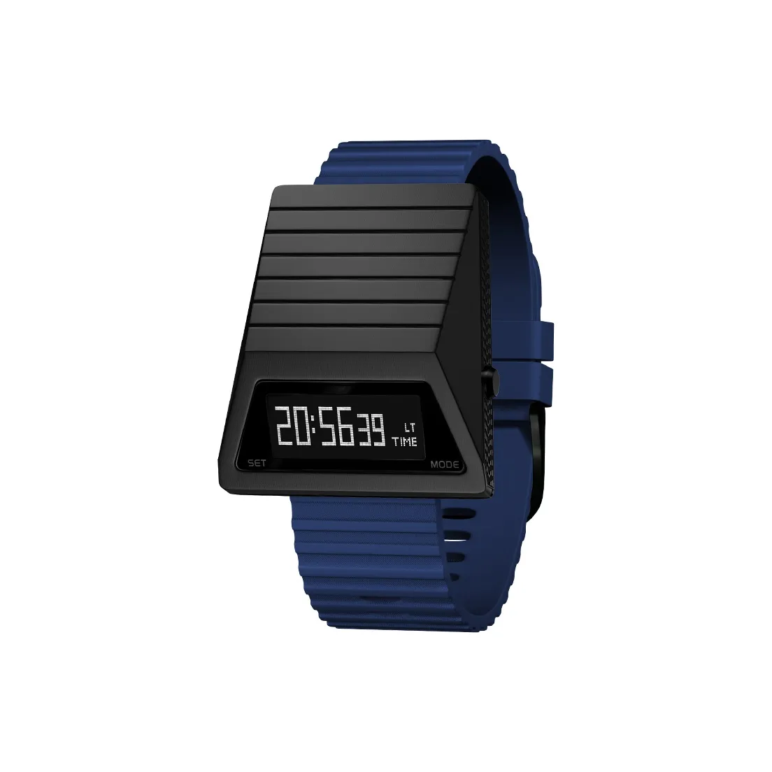 IB BENLYDESIGN S40003D9 Электронный механизм Силиконовый ремешок Часы Унисекс Черный циферблат