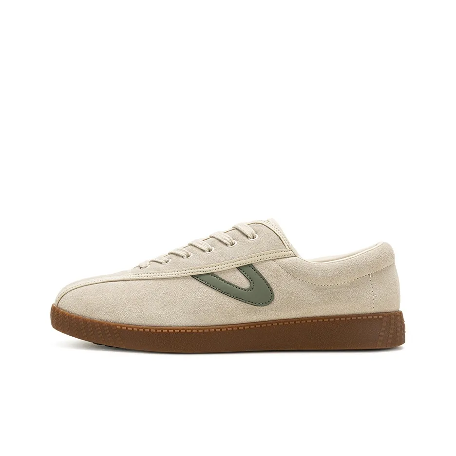 TRETORN Nylite Замша Низкие Кроссовки для скейтбординга Унисекс Экрю