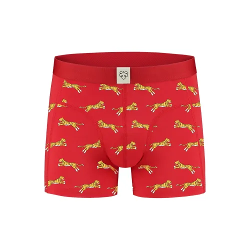 Мужские трусы A damunderwear красного цвета