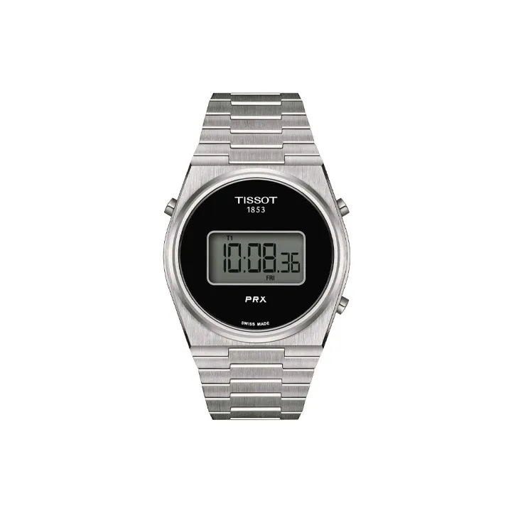 TISSOT PRX Collection Кварцевый механизм Унисекс Часы 40 мм Черный циферблат T137,463.11,050.00