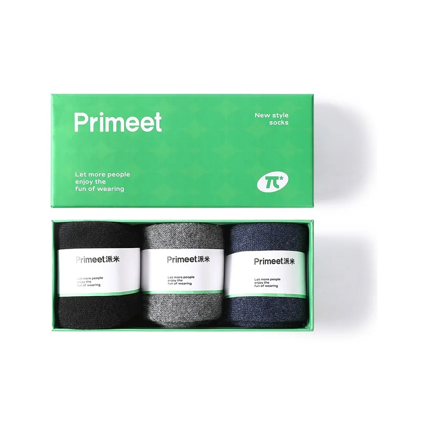 PRIMEET Носки Crew Мужской Combo Set