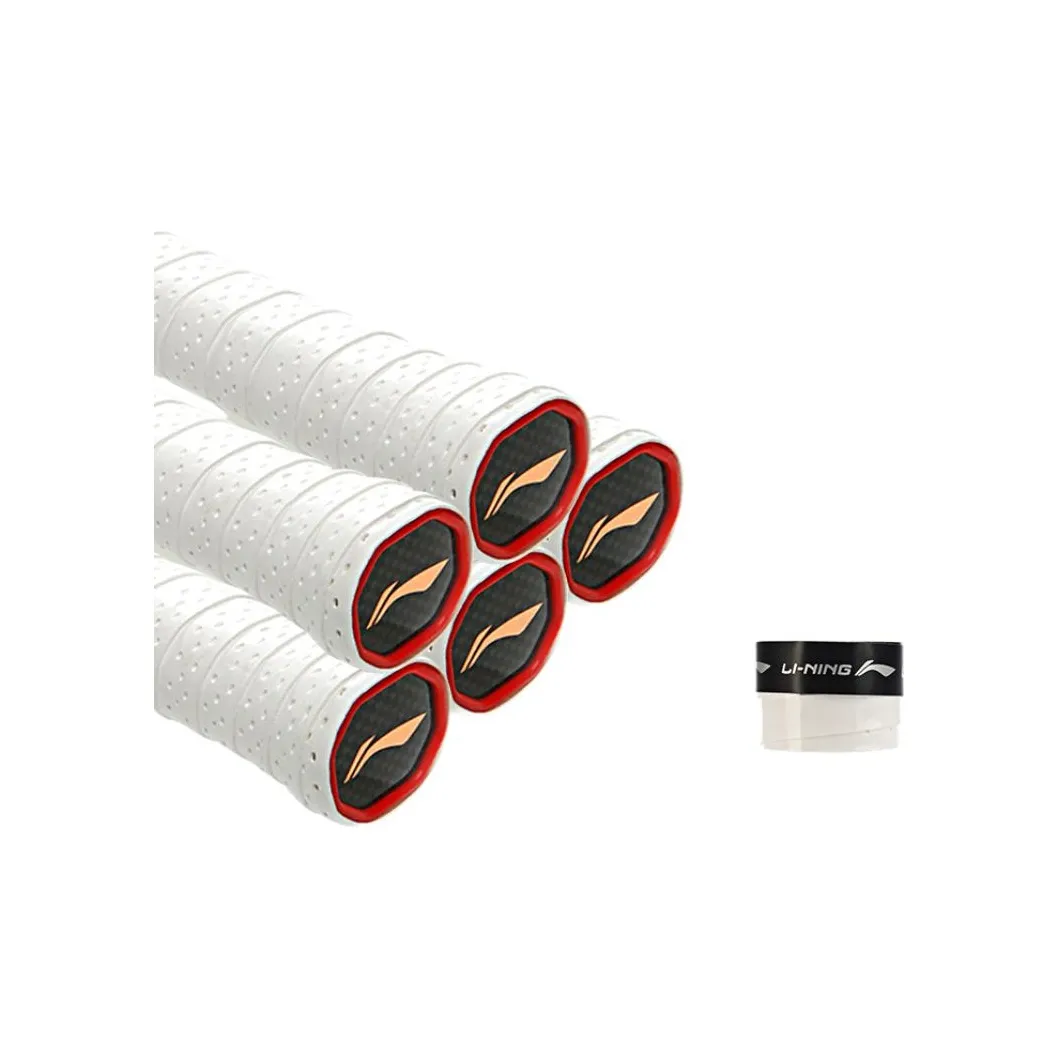 LiNing Badminton Grip Tape PU Thin GP1100 5 Pack