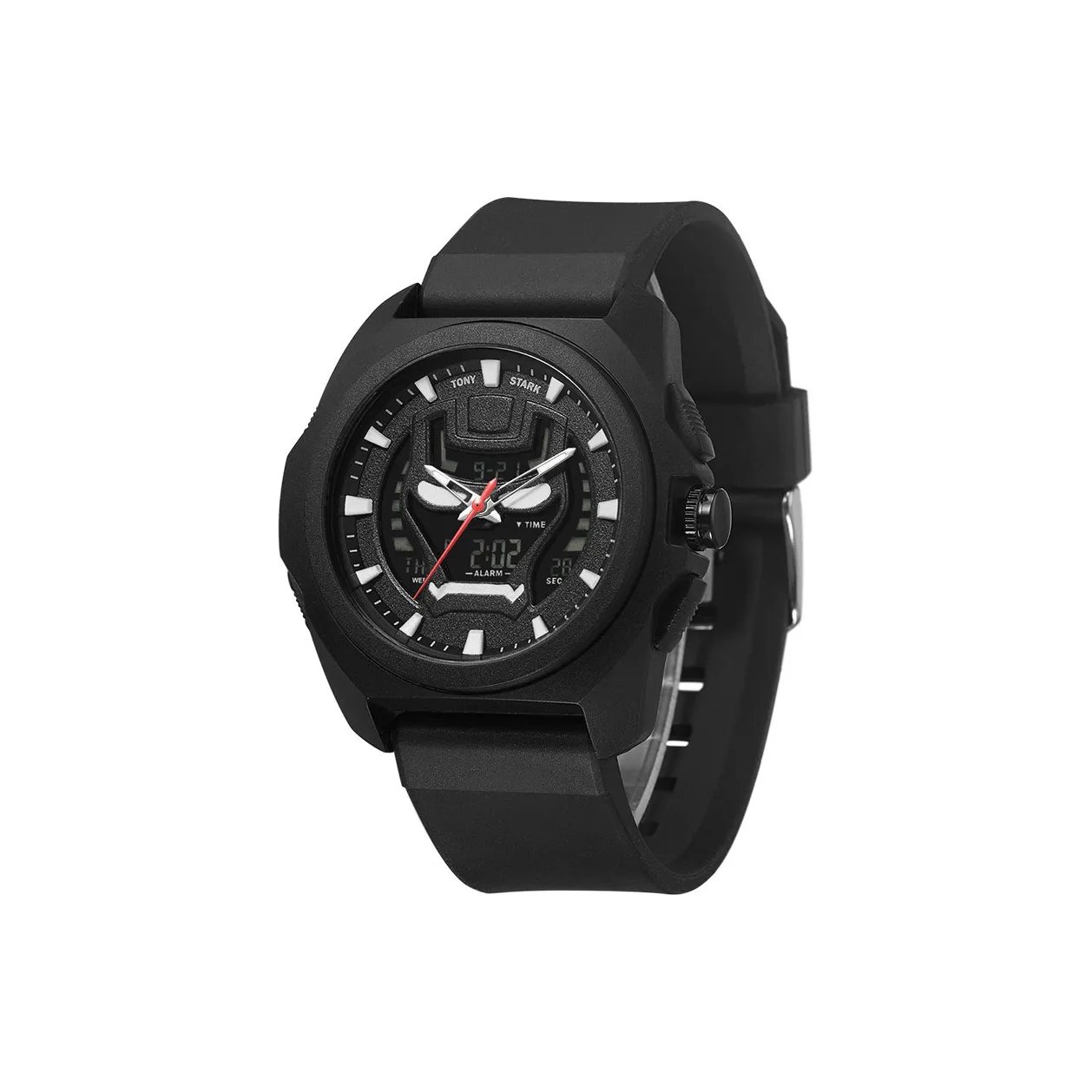 MARVEL IRON MAN Energy Series Электронные + Кварцевые Механические Часы TPU Ремешок Унисекс Белый Циферблат M 5048