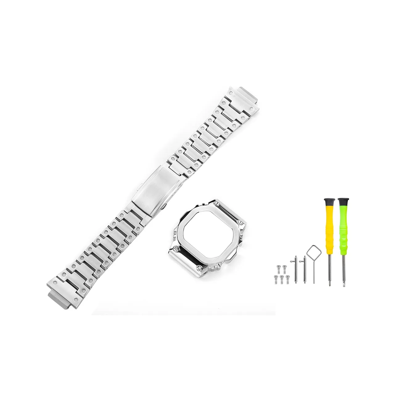 JERALAND Protective Case Casio Stainless Steel Case Material Small Block DW5600/GW B5600