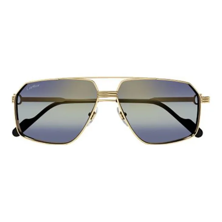 Cartier Hexagonal Frame Sunglasses