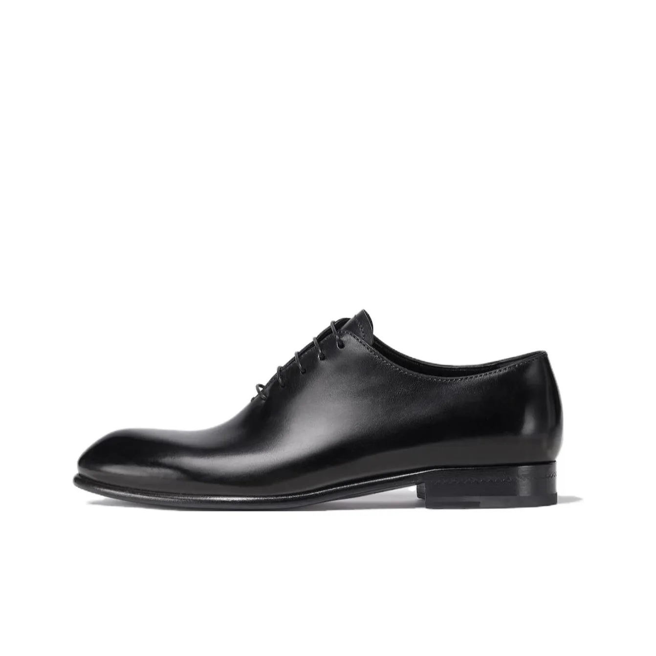 Zegna Vienna Leather Oxford Shoes