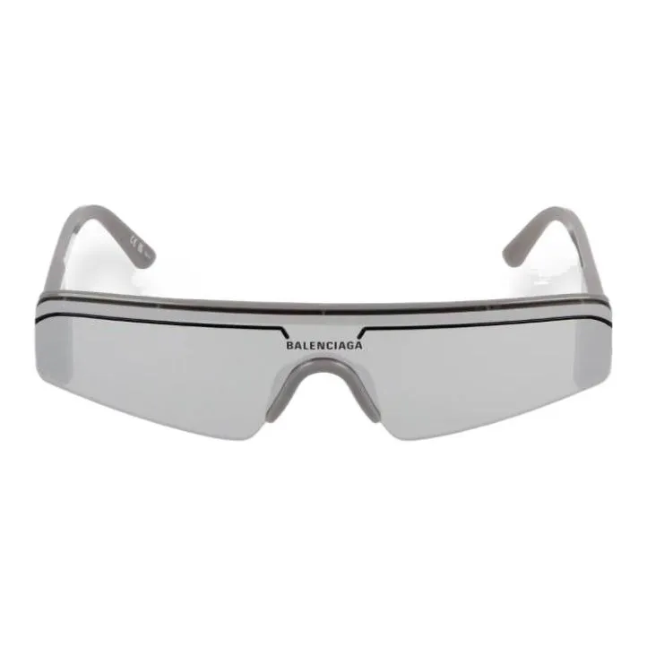 Balenciaga Ski Rectangular Frame Tinted Sunglasses