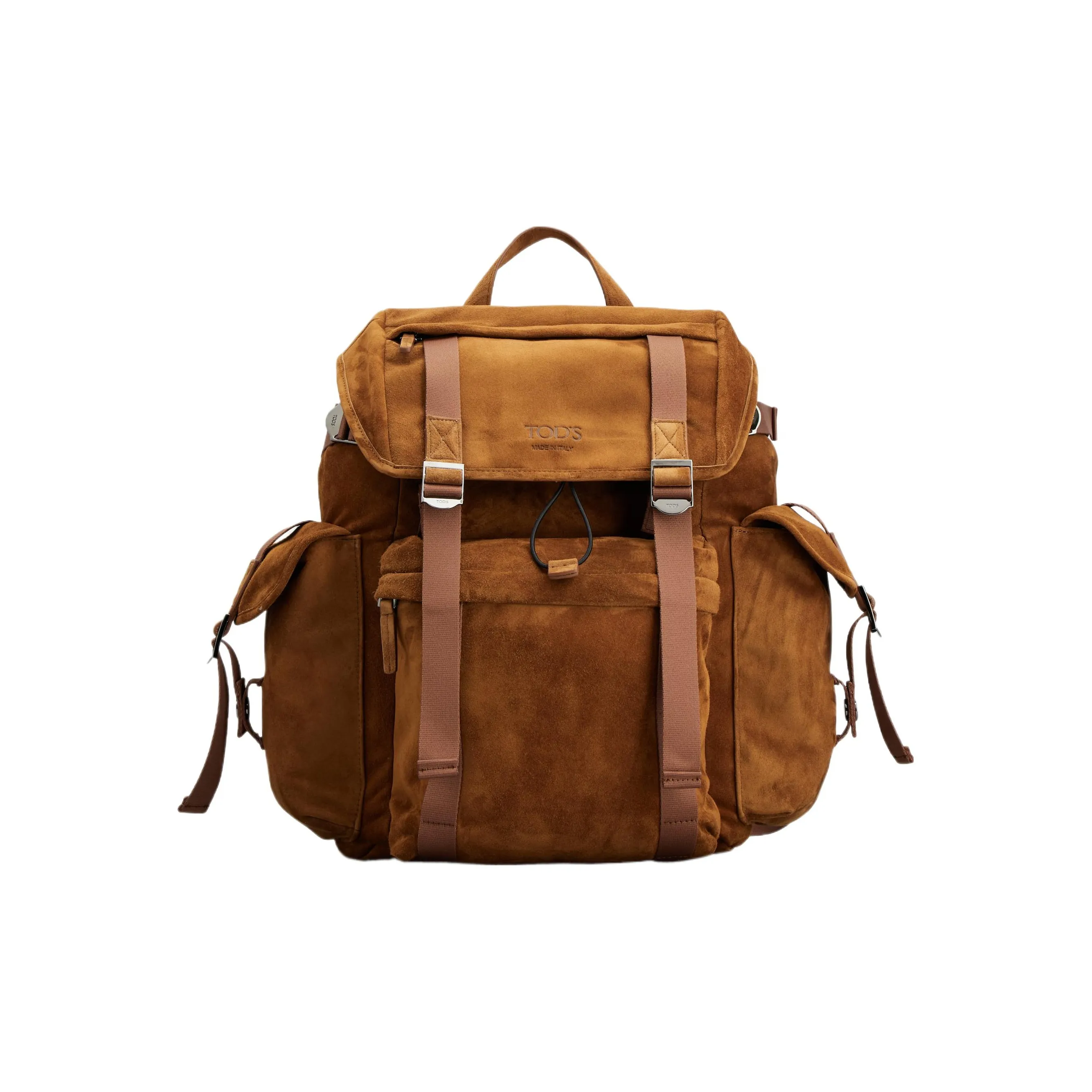 TOD'S Logo Debossed Medium Backpack