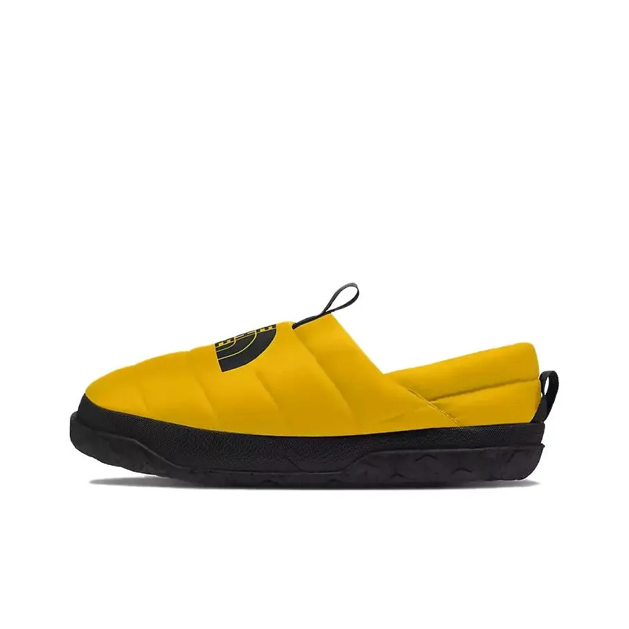 THE NORTH FACE Nuptse Противоскользящий Устойчивый к истиранию Низкий Топ Casual Мужской Желтый