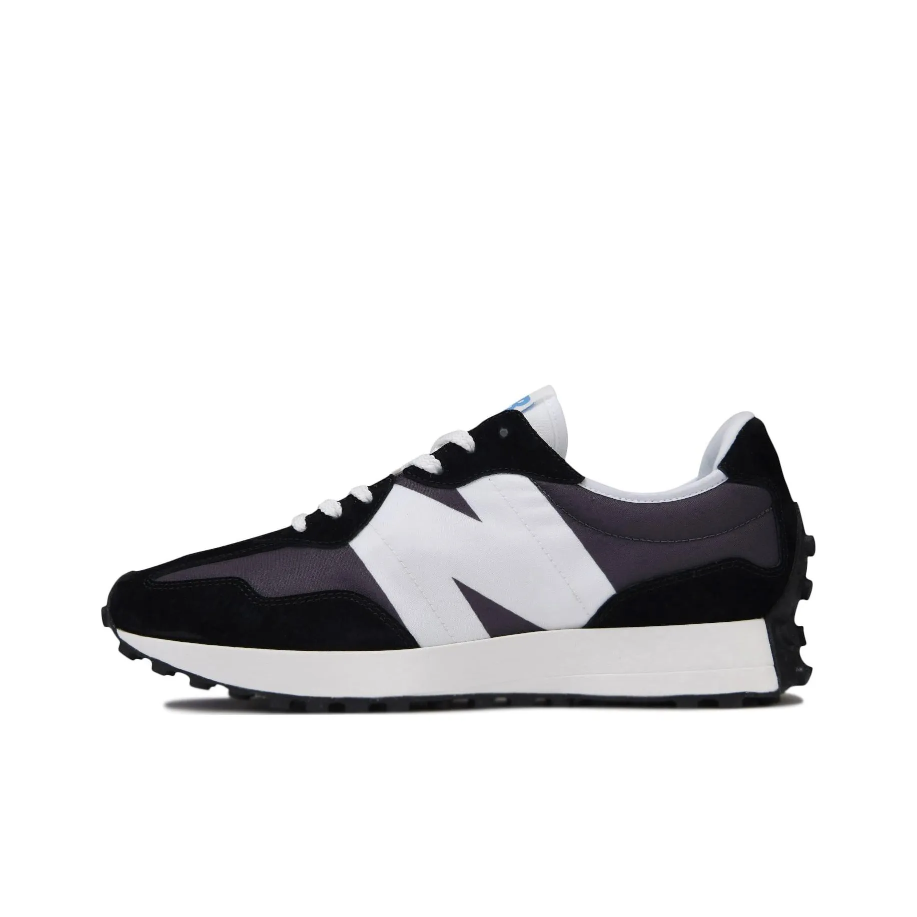 New Balance 327 
Black Grey White
