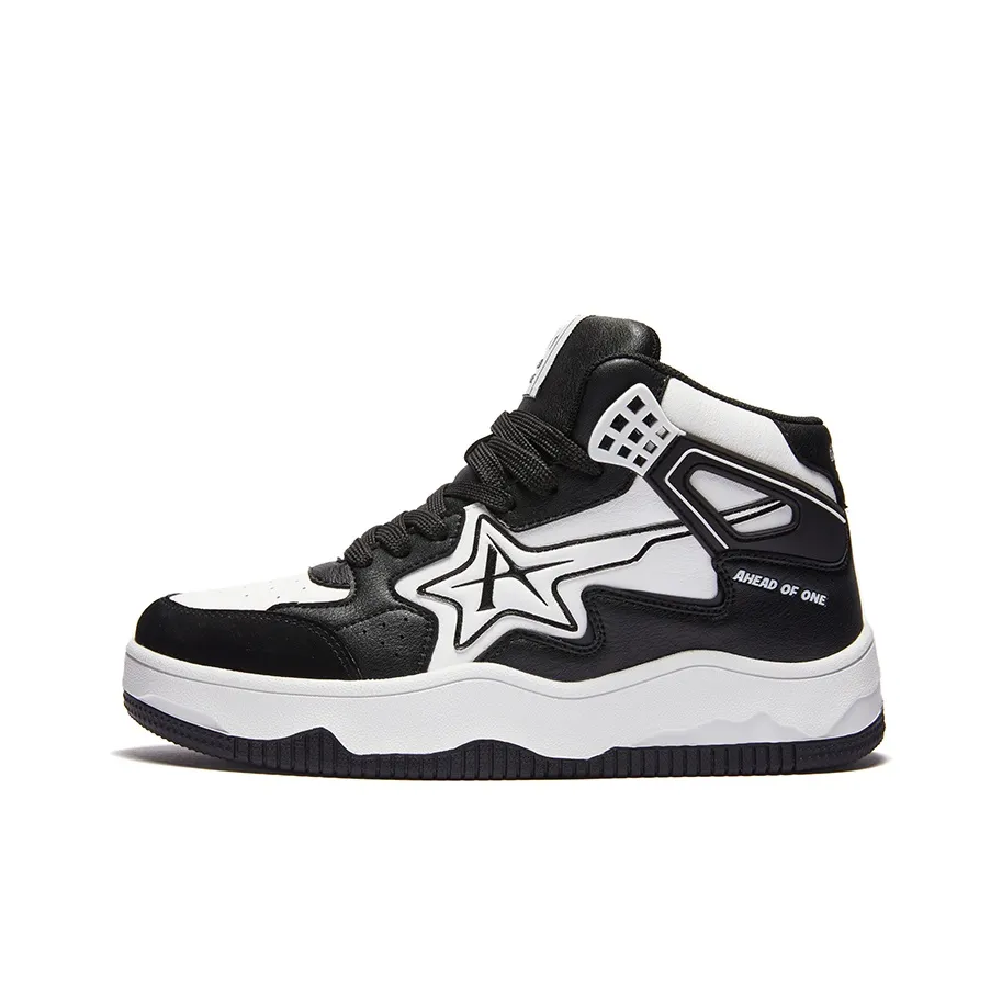 A1 Черный MOTHER Гальванизированный Износостойкий и Легкий Высокий Топ Скейтборд Кроссовки Унисекс