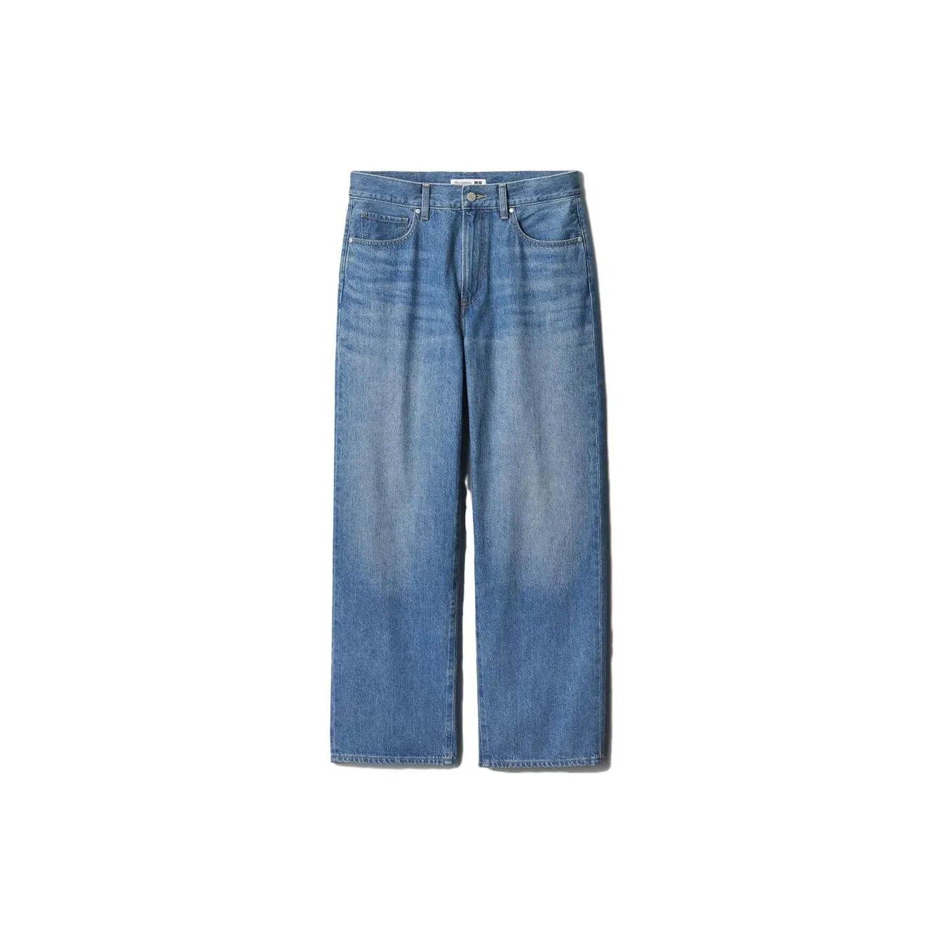 Jw Anderson X UNIQLO Jw Anderson Co Branded Series Jeans Men Blue