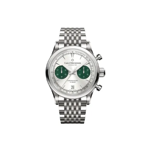 Carl F.Bucherer Автоматический Механический Movement Мужские Часы MANERO Collection 40 мм Серебряные