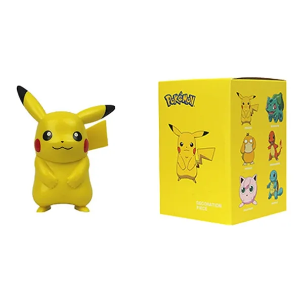 Pokémon Pokémon Pikachu Слепые коробки Один Mystery Коробка Целая коробка 6 шт