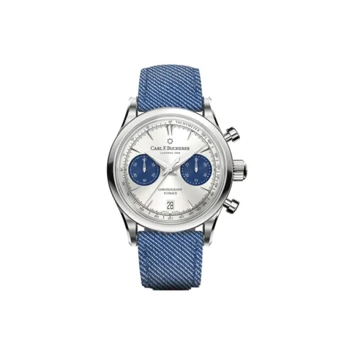 Carl F.Bucherer Автоматический Механический Часы Мужские Movement 40 мм Серебристый