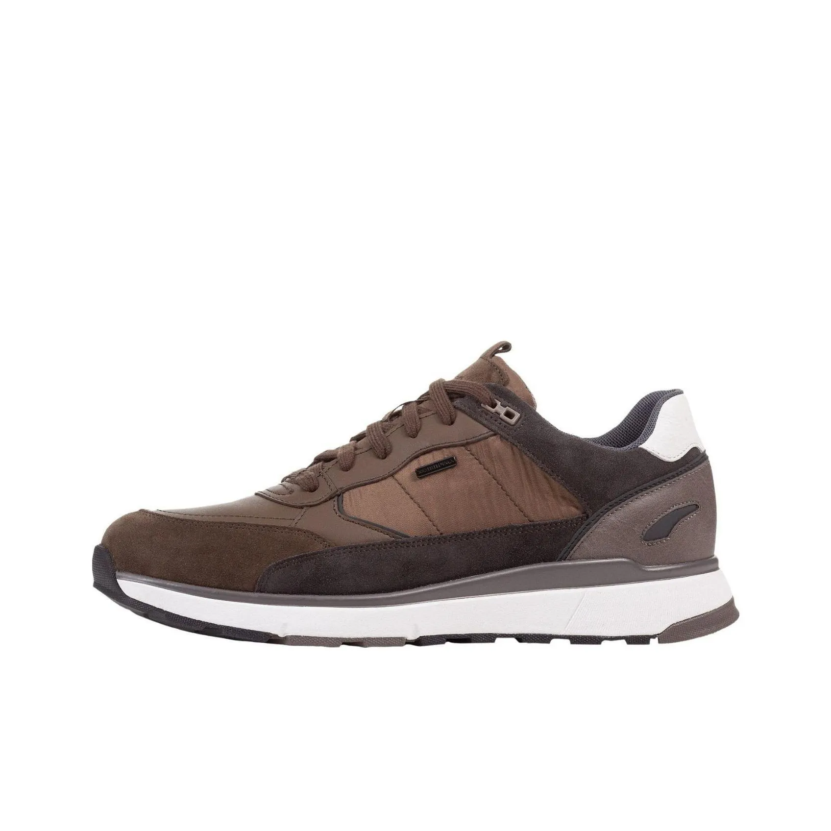 GEOX Abrasion Resistant Low Top Casual Shoes Men's Brown