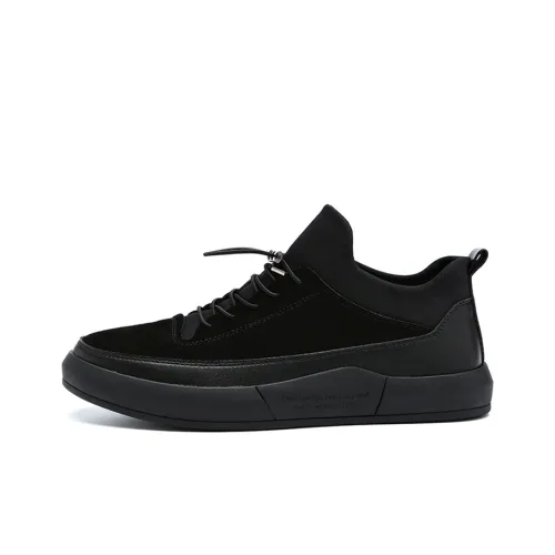 YEDANI Кроссовки для скейтбординга Low Top Черные Мужские