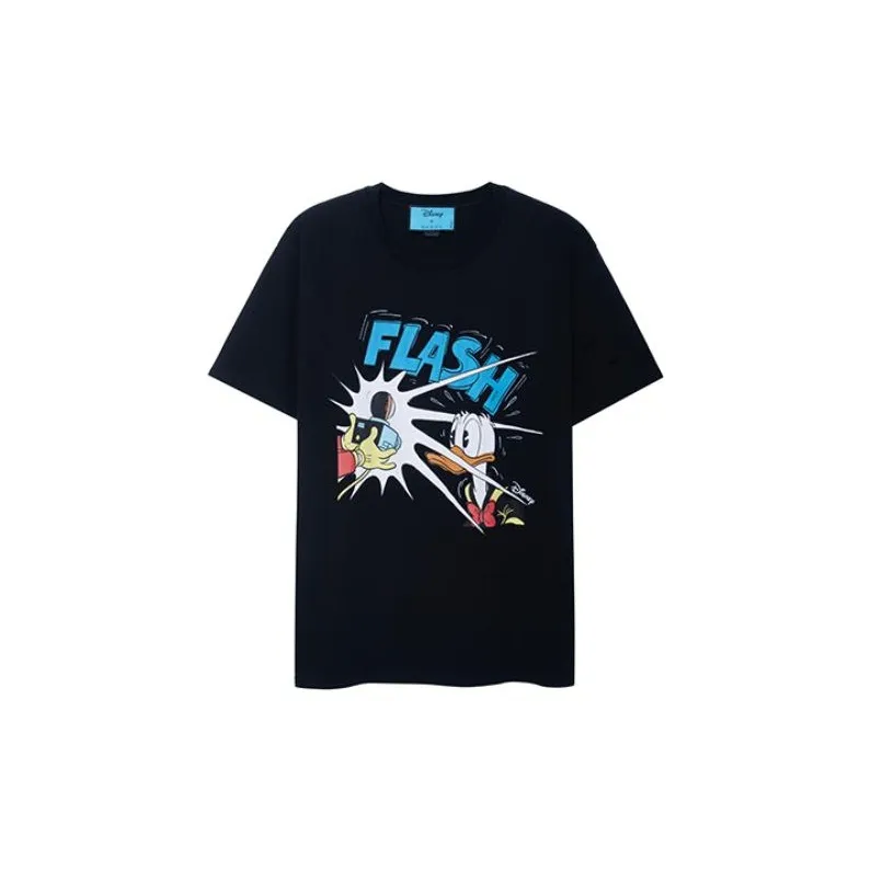 GUCCI X Disney Men Donald Duck T-Shirt Black/Multi