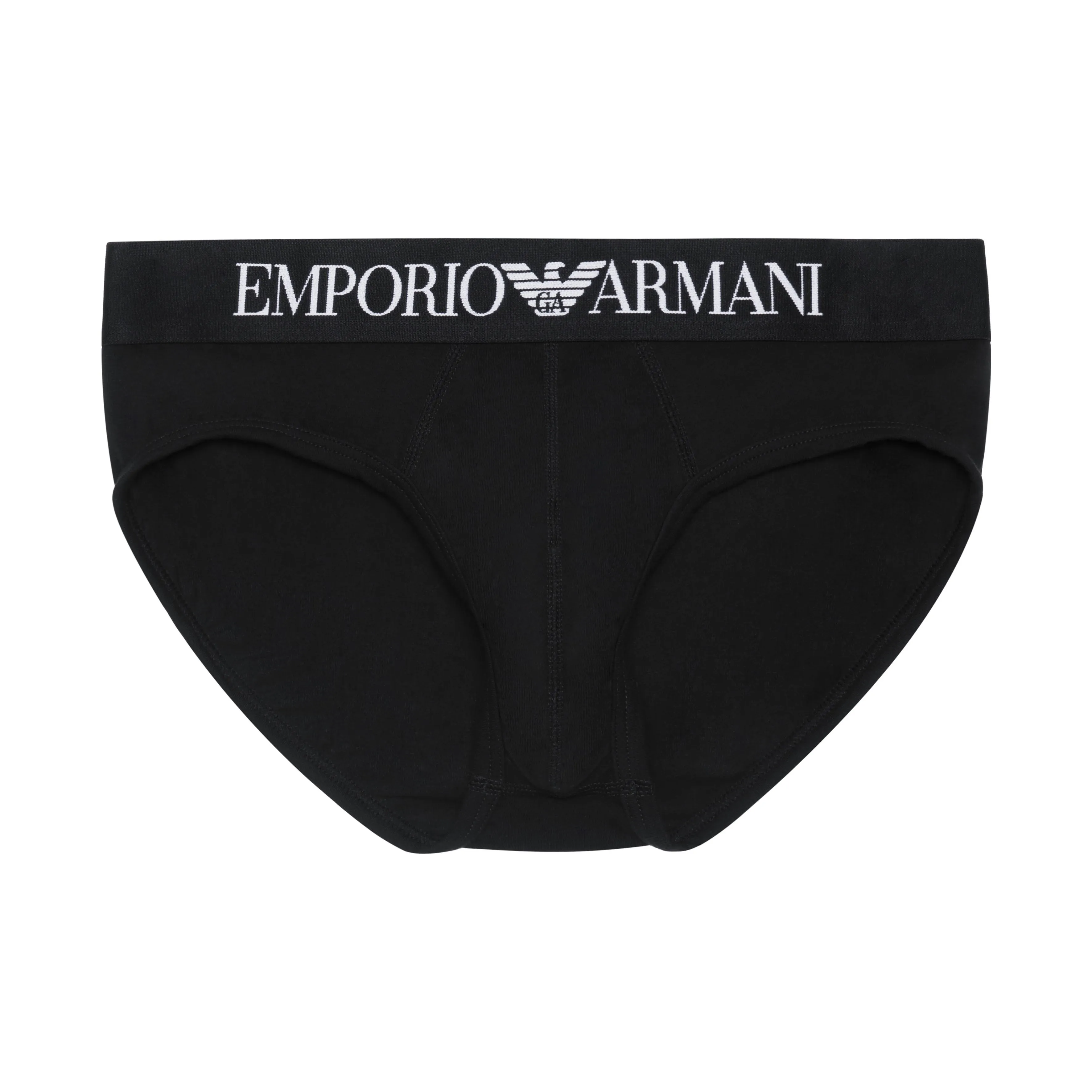 EMPORIO ARMANI 1 упаковка черные мужские трусы-бикини