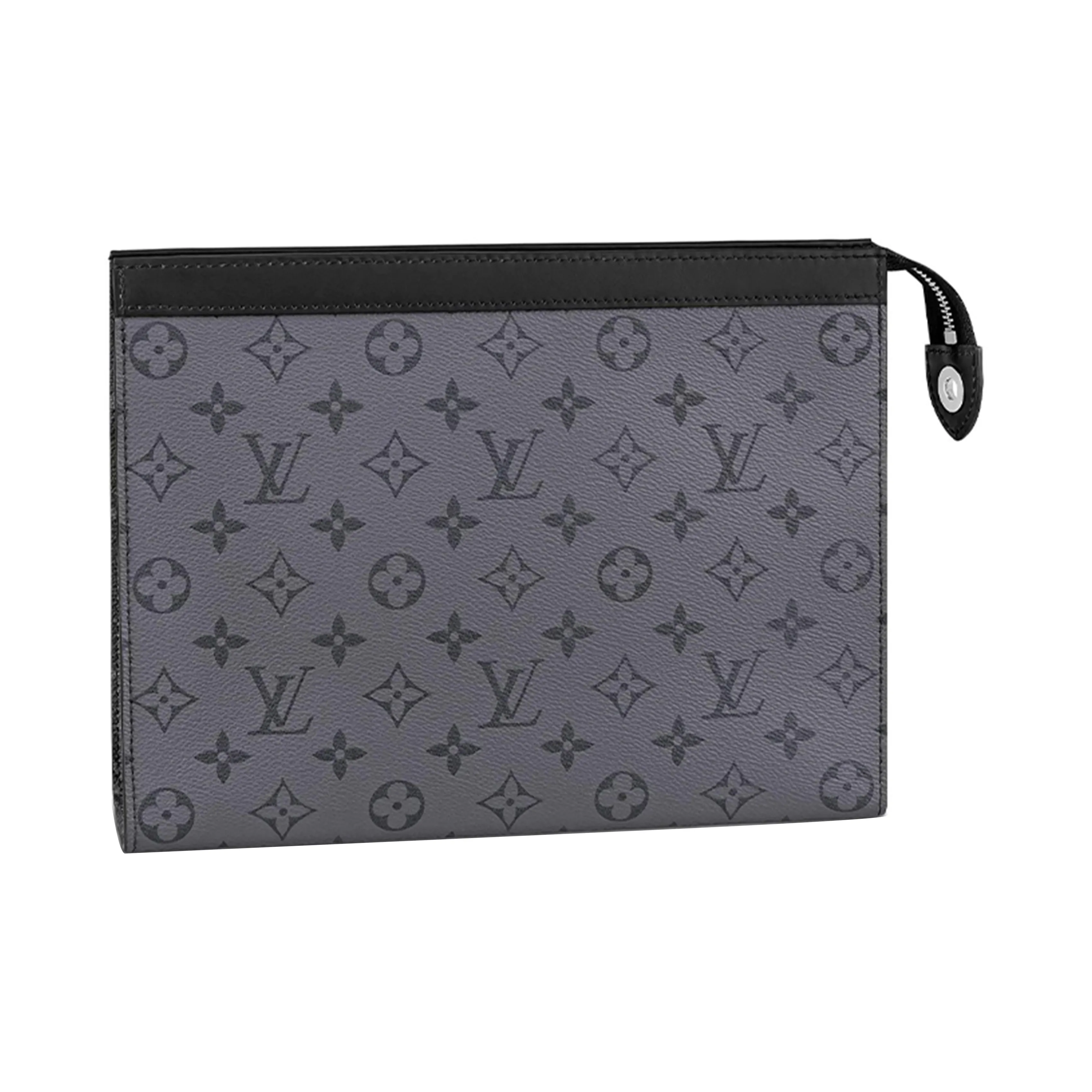 LOUIS VUITTON Pochette Voyage Monogram Eclipse Reverse Mm Gray