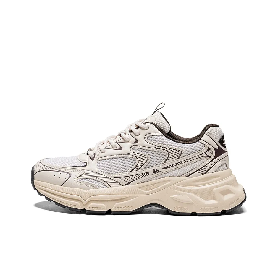 Kappa Hydrogen Track Low Top Running Shoes Unisex Beige